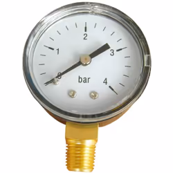 manomètre pour tout type de filtre a sable Filetage 1/4" Manomètre filetage 1/4" 4 kg/cm Compatible avec les filtres a sables ...