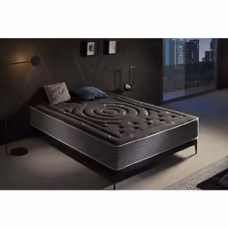 Ce Premium Black Multizone possède 12 zones de repos différentes pour éviter les points de pression et fournir un repos XL, v ...