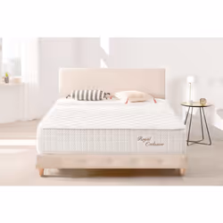 Le matelas Royal Exclusive avec ressorts emballes accorde un excellent confort grâce au fait qu’il élimine les points de pres ...