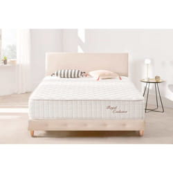 Matelas Royal Multizone - SupersoftFoam + fibres Biotherm - Epaisseur: +/- 27 cm , 80 x 190 cm - Moonia