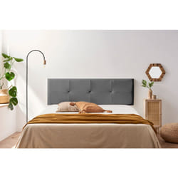 Moonia - Tête de Lit Tapisée altea Simili cuir 115x50x5 cm