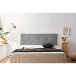 Moonia NAPOLI Tête de lit - Gris clair 160 cm