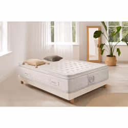 Excellent Confort Grâce Aux Ressorts Ensachés: Un ensemble de 150 ressorts au m2 offre une adaptabilité personnalisée sur tou ...