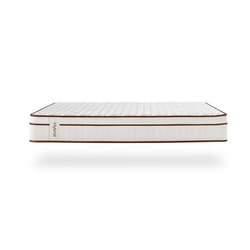 Matelas Hybrid Blanc 90x200cm Ressorts + mémoire de forme  Confort Optimal  Épaisseur  30 cm Moonia