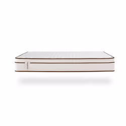 Matelas Hybrid Blanc 160x190cm Ressorts + mémoire de forme  Confort Optimal  Épaisseur  30 cm Moonia