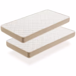 Ce pack de 2 Matelas enfant est spécialement conçu pour les enfants et les juniors. Doté d'un rembourrage qui offre un premie ...