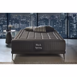 Matelas Ressorts Ensachés Black Spring Royal 30 cm, 140 x 190 cm -Moonia