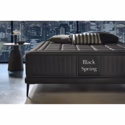 Matelas Ressorts Ensachés Black Spring Royal 30 cm, 150 x 190 cm -Moonia