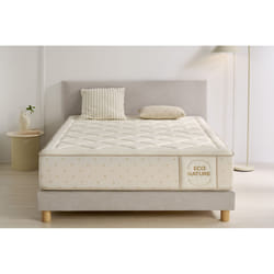 Matelas Ressorts Ensachés Eco Nature Spring 30 cm, 150 x 190 cm -Moonia