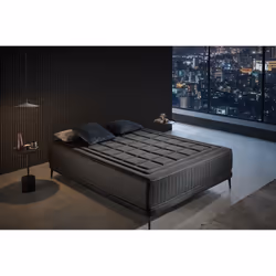 Matelas Mousse à memoire de forme Magnum Black, 80 x 190 cm -Moonia