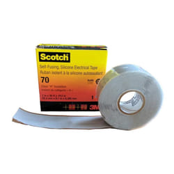 3M - Rubans d'Isolation Auto-Soudables Scotch® 70 ™ 25mm x 9m CNT-7000006225-GR Gris