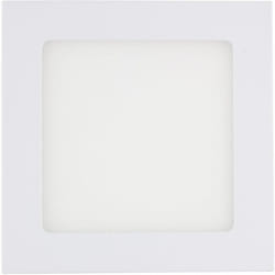 Efectoled - Dalle led 12W Carrée Extra-Plate Coupe 155x155 mm 6000K Blanc froid