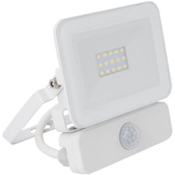 Efectoled - Projecteur led Slim Crystal 120lm/W 10W IP65 avec Détecteur de Présence pir 4500K Blanc neutre