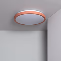 Le Plafonnier LED Rond 19W CCT Sélectionnable Faina Ø400 mm est largement utilisé dans tous types de pièces et il est extrême ...