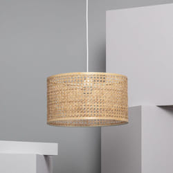 Suspension Rotin Mampa Naturel