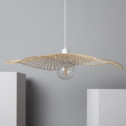 Efectoled - Suspension Bambou Longnan Naturel