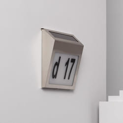 Efectoled - Applique Murale led Extérieure Solaire Barua pour Numérotation de Maisons 6500K Blanc froid