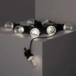 Efectoled - Guirlande Solaire Extérieure d'Ampoule led Kepler 7m Transparent