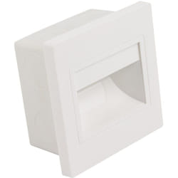 Balise led 1.5W Encastrable au Mur Randy Blanche 3000K Blanc chaud
