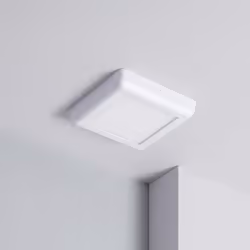 Le Plafonnier LED Carré Métal Design White 12W 178x178mm offre un éclairage de grande qualité et une installation facile sur  ...