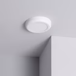 Le Plafonnier LED Rond 12W Métal Design White Métal Ø180mm, vous permet de profiter d'un éclairage de qualité sur tous types ...