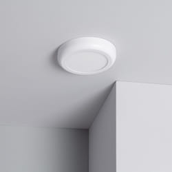 Plafonnier LED Rond 12W Métal Design White Ø180mm 3000K Blanc chaud