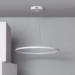 Efectoled - Suspension led 20W Métal cct Sélectionnable Ivalo Blanc