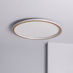 Le Plafonnier LED Rond Métal CCT Sélectionnable Allharo 36W Ø600 mm est largement utilisé dans tous types de pièces et il est ...