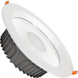 Downlight LED 30W Rond COB Coupe Ø 200 mm 6000K Blanc froid