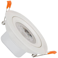 Spot Downlight LED 12W Rond SOLID Slim Coupe Ø 95 mm 3000K Blanc chaud