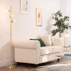 Le Lampadaire Métal et Verre Otos 3 Spots combine un design unique et élégant avec des finitions de grande qualité . Ce type ...