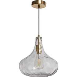 Efectoled - Suspension Verre Tassel Transparent