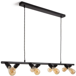 Suspension Métal Garland Noir