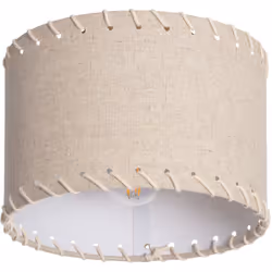 Le Plafonnier Rond Tissu Ø250 mm Fíbula est un point d'éclairage décoratif aux finitions de qualité supérieure. Grâce à sa fo ...