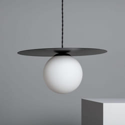 Suspension Métal Luminia Noir