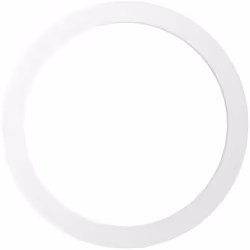 L'Anneau Recouvrement d'espace pour Downlight Ø206-255mm est utilisé pour installer un downlight plus petit que la taille de ...