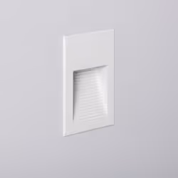 La Balise LED Extérieure 5W Encastrable au Mur Goethe Blanche est un élément d'éclairage complémentaire, qui émet une lumière ...
