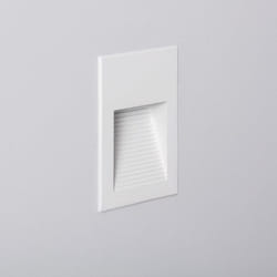 Balise led Extérieure 5W Encastrable au Mur Goethe Blanche 2700K Blanc chaud