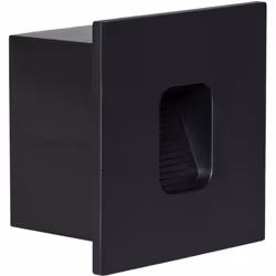 La Balise LED Extérieure 2W Encastrable au Mur Carrée Grasset Noire est un élément d'éclairage complémentaire, qui émet une l ...