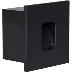 Efectoled - Balise led Extérieure 2W Encastrable au Mur Carrée Grasset Noire 4000K Blanc neutre