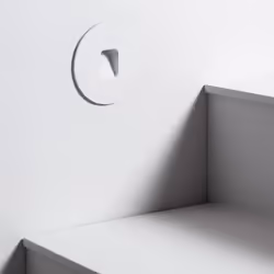 La Balise LED Extérieure 2W Encastrable au Mur Ronde Grasset Blanche est un élément d'éclairage complémentaire, qui émet une  ...