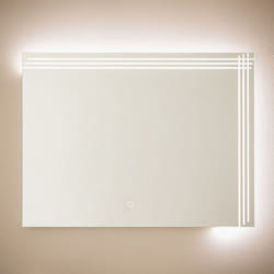 Miroir Salle de Bain avec Éclairage led Dinklage 60x80 cm 6000K Blanc froid