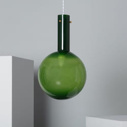 Efectoled - Suspension Verre Olivo Vert olive