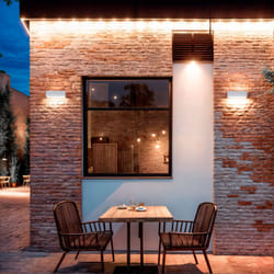 Efectoled - Balise led Extérieure 3W En Saillie au Mur Rectangulaire Tunez Blanche 4000K Blanc neutre
