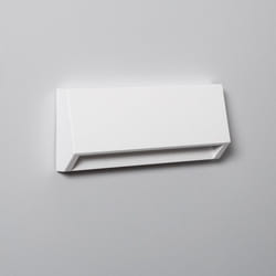 Balise led Extérieure 3W En Saillie au Mur Rectangulaire Valeta Blanche 4000K Blanc neutre