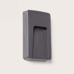 La Balise LED Extérieure 3W En Saillie au Mur Rectangulaire Anthracite Joy pour montage en saillie est une solution moderne e ...