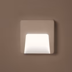 La Balise LED Extérieure 3W En Saillie au Mur Carrée Dag Blanche est la solution idéale pour le balisage de couloirs et d’esc ...