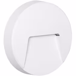 La Balise LED Extérieure 3W En Saillie au Mur Ronde Nilsa Blanche est la solution idéale pour le balisage de couloirs et d’es ...