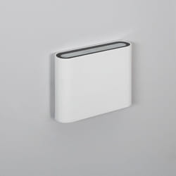 Efectoled - Applique Murale led Extérieure Zeus 6W Éclairage Double Face Carrée Blanche 4000K Blanc neutre