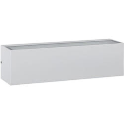 Efectoled - Applique Murale led Extérieure Lena 10W Éclairage Double Face Rectangulaire Blanche 2700K Blanc chaud